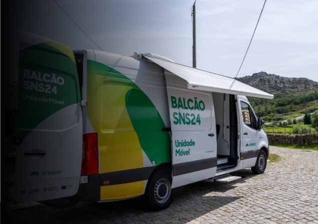 Balcão SNS24 móvel de Arouca custa 100 mil euros e deverá chegar a 1300 pessoas
